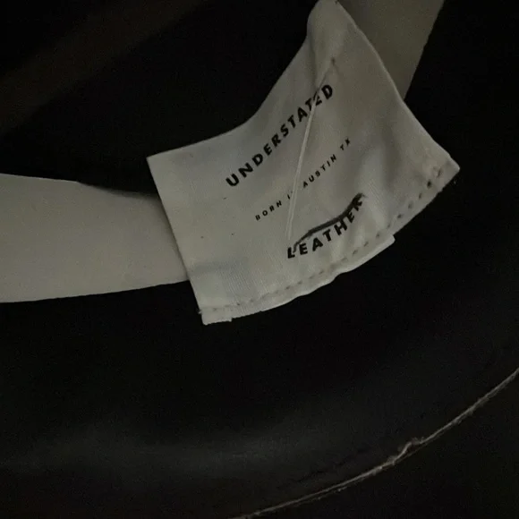 Free People X Understated Leather Gold Coast Hat Cowboy Hat O/S New - Picture 12 of 12